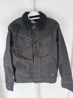 ボルコム　ダークグレー デニムジャケット S