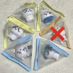 ちいかわ　インテリアミニフィギュア　ちいかわ　ハチワレ　５種セット　新品　未開封