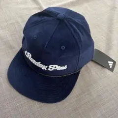 adidas Golf アディダスゴルフフラットブリムキャップ ネイビー