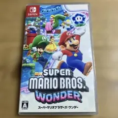 スーパーマリオブラザーズ・ワンダー　switchソフト