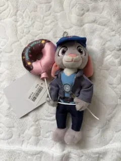 ズートピア2 ジュディ・ホップス ぬいぐるみバッジ