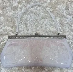 ビーズ刺繍 パーティーバッグ　和装用バッグ