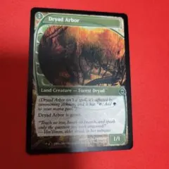 ◇ドライアドの東屋 Foil 日本語1枚 Foil】《ドライアドの東屋/Dryad Arbor》[FtV:Realms] 土地R