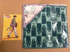 ジョジョの奇妙な冒険 4部 一番くじ ハンドタオル ポストカード 2点セット売り