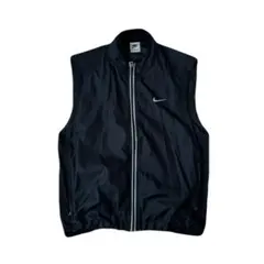 NIKE full zip nylon vest tech y2k