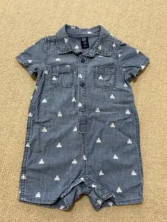 GAP 半袖ロンパース　デニム　12-18ヶ月　80サイズ
