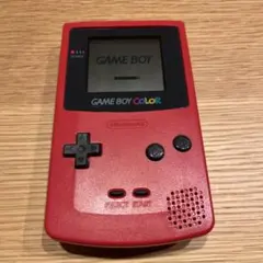Nintendo ゲームボーイカラー 本体 レッド　動作確認済み