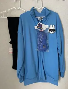 【新品未使用】あのちゃんの電電電波♪ ルームウェア上下 ジャージ　L コラボ