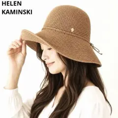 美品❤️HELEN KAMINSKI プロヴァンス10 ラフィアハット ナチュラルのサムネイル