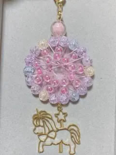 ガラス・アクリルビーズ ドリームキャッチャー 遊園地