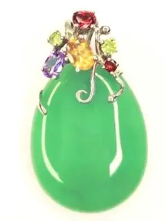 CARVEN カルヴェン ヴィンテージ グリポア カラーストーン ネックレス 