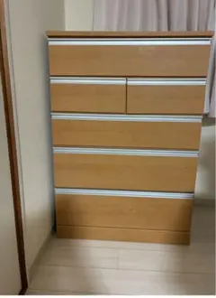 NAJICO 木製チェスト 8段 タンス ジャパンヴィンテージ家具 - メルカリ