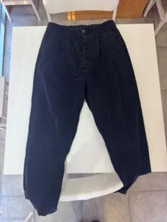 【GLOBAL WORK】コーデュロイパンツ Mサイズ ネイビーのサムネイル
