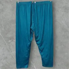 大きいサイズ【5XL】ターコイズ イージーパンツ ウエストゴム ラウンジパンツ