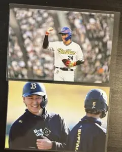オリックス 2025ファンクラブポイント交換 写真 紅林弘太郎　2枚セット
