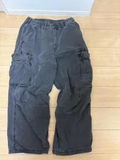 GU グレー カーゴパンツ Mサイズ
