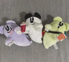 ディズニーハロウィン肩のせおばけ3体セット