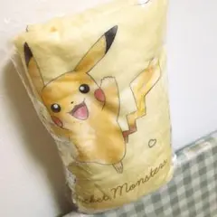 【新品未使用】ポケットモンスター ピカチュウ イーブイ ブランケット　ボア