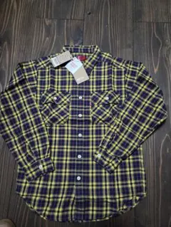 リーバイス　チェック柄長袖シャツ　140cm　新品