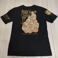 PEAK'D YELLOW 両面プリントTシャツ 和柄 42のサムネイル
