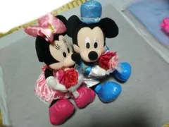 ミッキー＆ミニー ウェディングぬいぐるみ★ウェルカムミキミニ