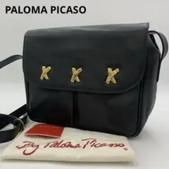 パロマピカソ ショルダーバッグ レザー 本革 ブラック 黒色 ゴールド金具のサムネイル