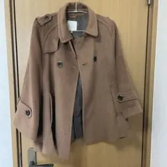 コート　トレンチコート　ポンチョ