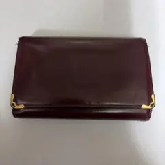 Cartier 二つ折り財布 ボルドーのサムネイル