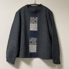 13. 《ジャンニロジュディチェ》ニットプルオーバーセーター長袖　毛100%L
