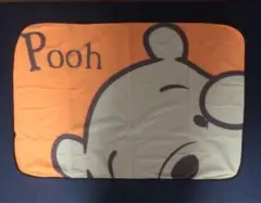 ディズニー poohさん 膝掛け 毛布