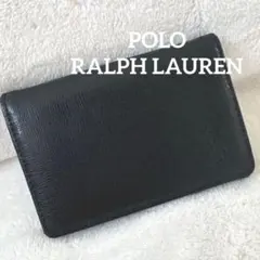 ポロラルフローレン 名刺入れ カードケース 黒