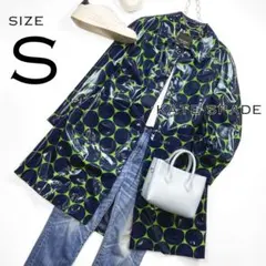 KATE SPADEケイトスペード ジョイドットコート レインコートS緑グリーン