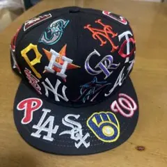 New Era 9FIFTY MLB 総柄 キャップ