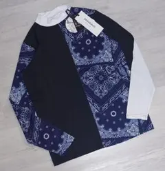 新品Lサイズ ペイズリー柄 ラッシュガード スイムウェア 水着