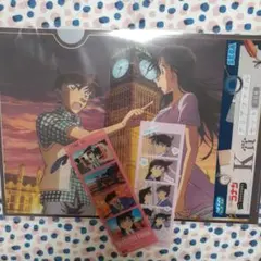 【名探偵コナン】SEGAラッキーくじ K賞クリアファイルセット 新一&蘭