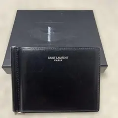 希少✨サンローラン マネークリップ キャビアスキン ロゴ刻印 ブラック 2026年最新】Saint Laurent メンズ マネークリップの人気アイテム