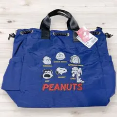 【PEANUTS】スヌーピー トートバッグ ✨ネイビー✨