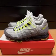 NIKE AIR VAPORMAX 95 グレー/イエロー　箱付き