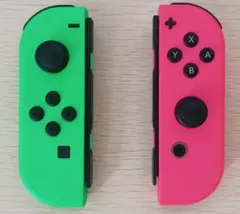 Joy-Con ネオングリーンピンク，Joy-Con充電グリップ　セット