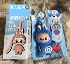 【正規品】O labubu popmart イニシャルPIN FOR LOVE