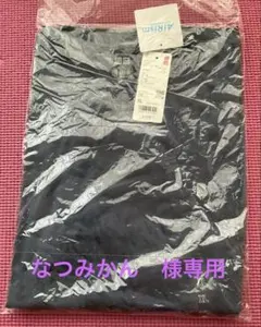 ユニクロ　エアリズムコットンUVカットクルーネックＴ　XL ブルー　男女兼用のサムネイル