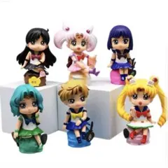セーラームーン フィギュア ６体セット