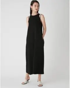 ミラオーウェン アメスリマキシ丈ワンピース ブラック　0