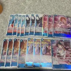 ワンピースカードまとめ売り　青