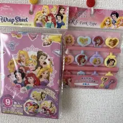 Disney Princess おにぎりラップ＆フォークピックスセットのサムネイル