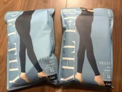 PELTHY RESET LEGGINGS LLサイズ ブラック