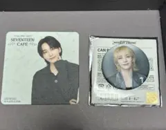 SEVENTEEN CAFE 2024 コースター 缶バッジ　ジョンハン