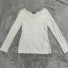 rienda レース トップス フリーサイズ