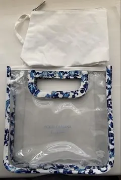 DOLCE&GABBANA Light Blue クリアバッグ ポーチ付のサムネイル