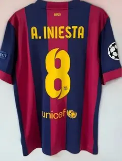 【FCバルセロナ】最終値下げ　アンドレス イニエスタ14/15 アウェイユニ 2026年最新】イニエスタ ユニフォーム バルセロナの人気アイテム